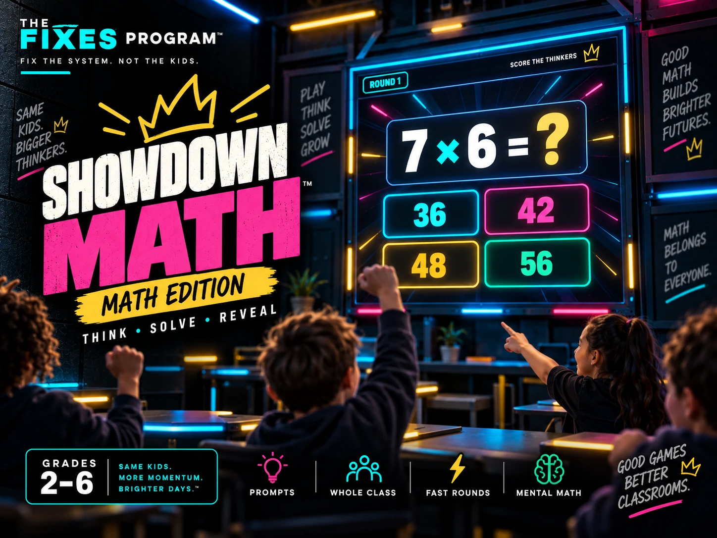 The Showdown Fix™: Math Edition cover art