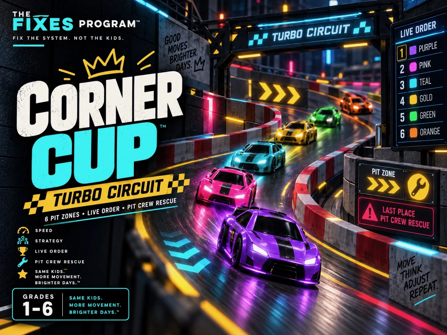 Corner Cup™: Turbo Circuit