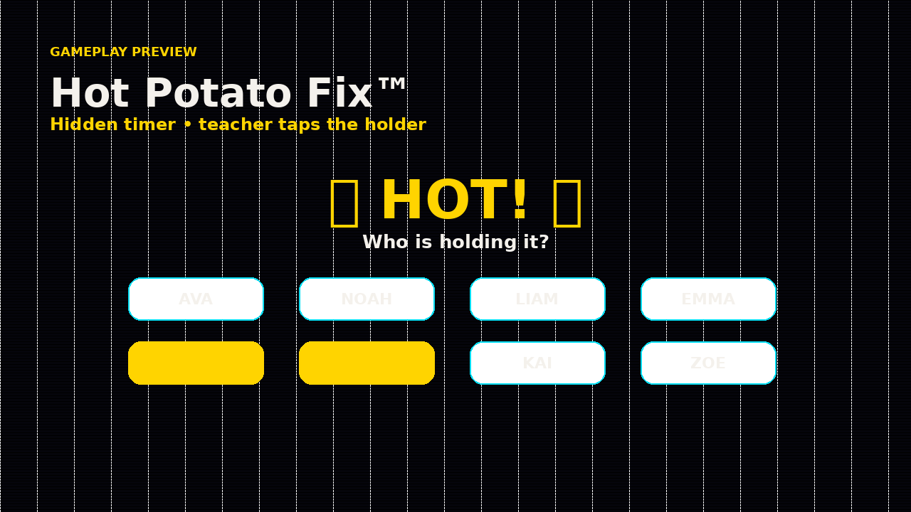 Hot Potato Fix™ gameplay preview