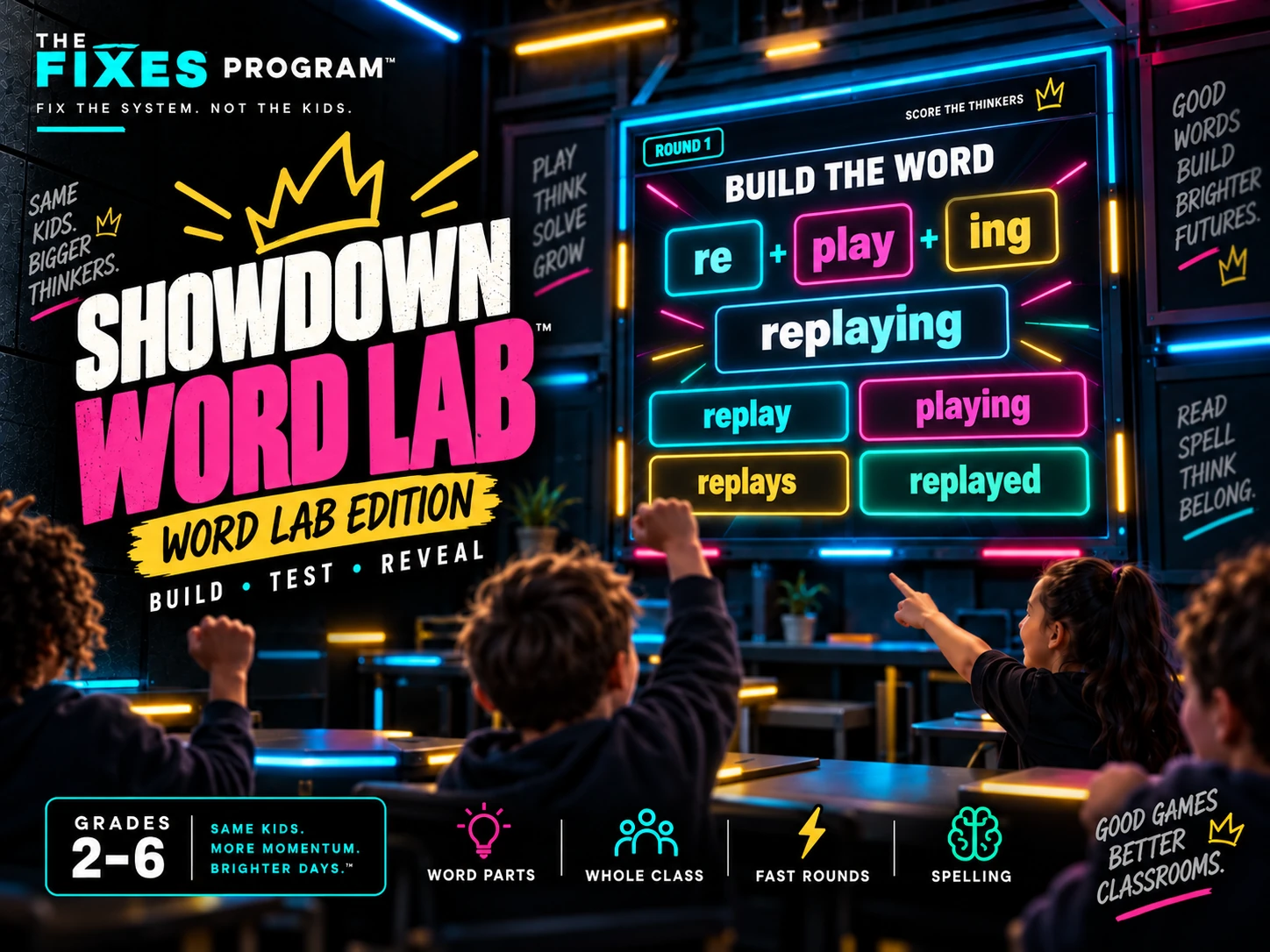 The Showdown Fix™: Word Lab Edition