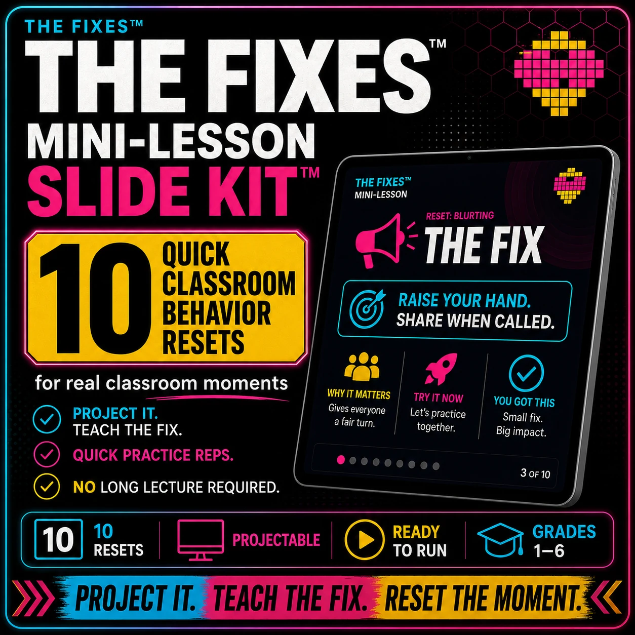 Mini-Lesson Slide Kit™