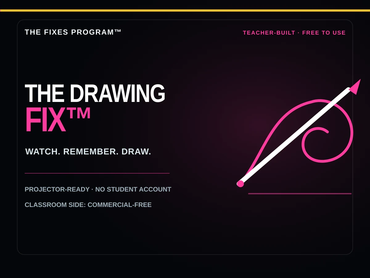 The Drawing Fix™