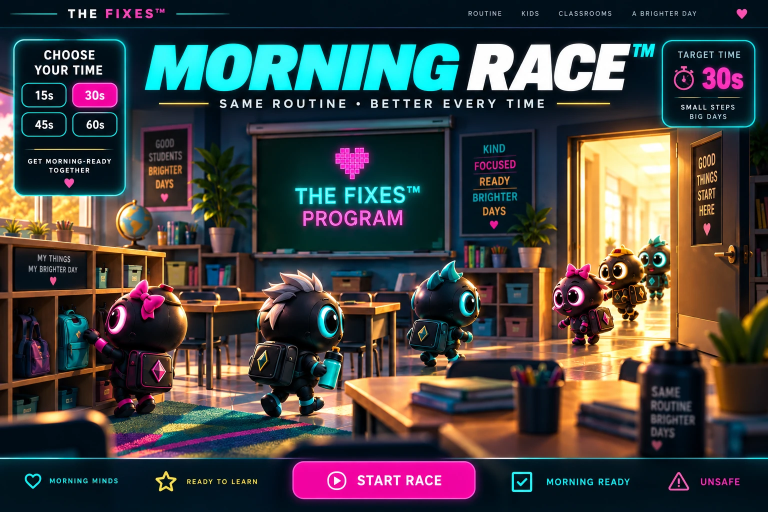 Morning Race™ cover