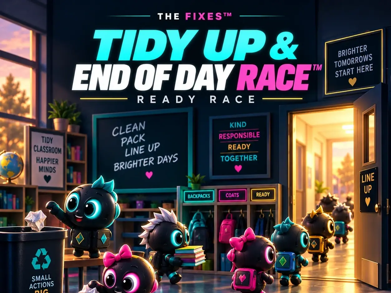 Tidy Up + End of Day Race™