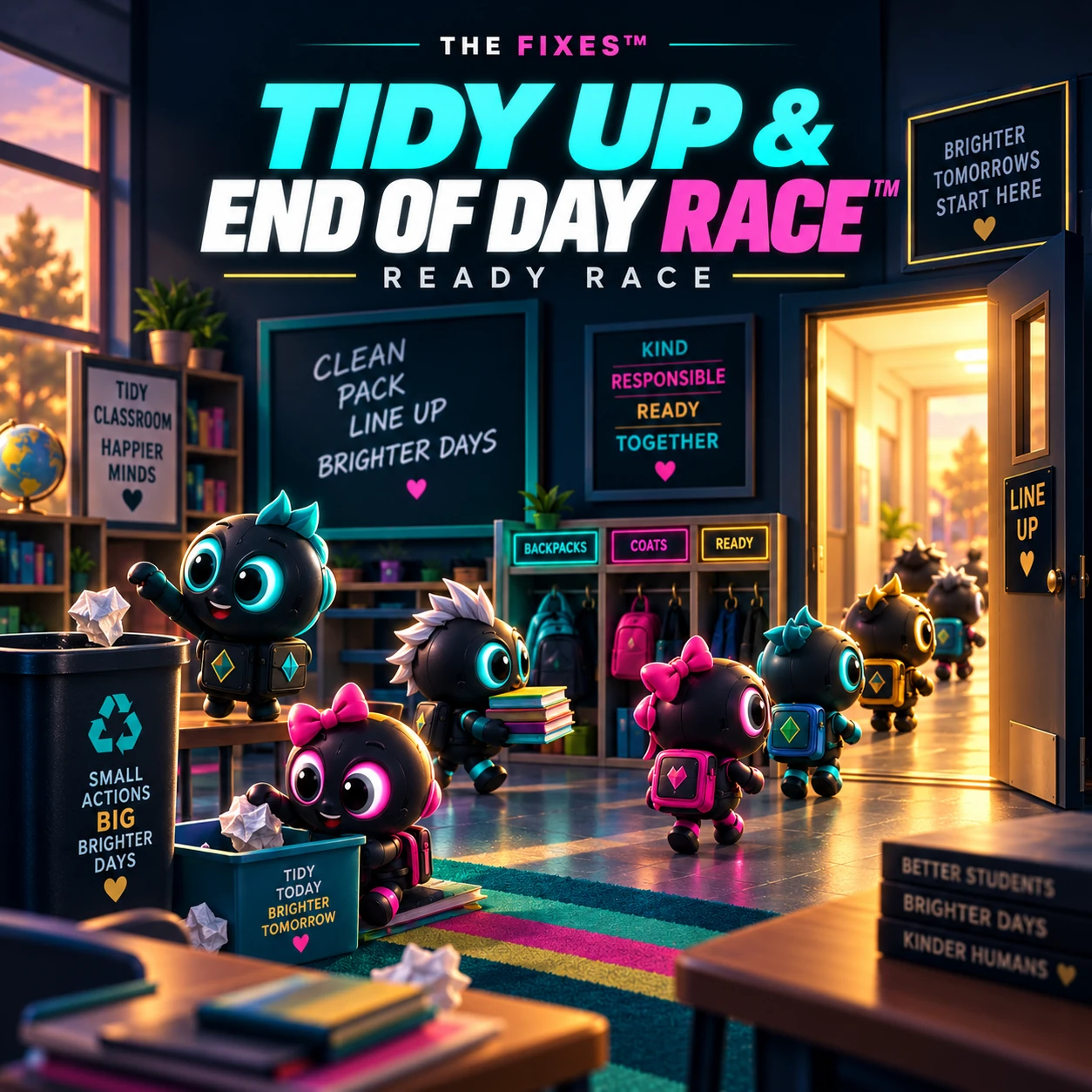Tidy Up + End of Day Race™ cover