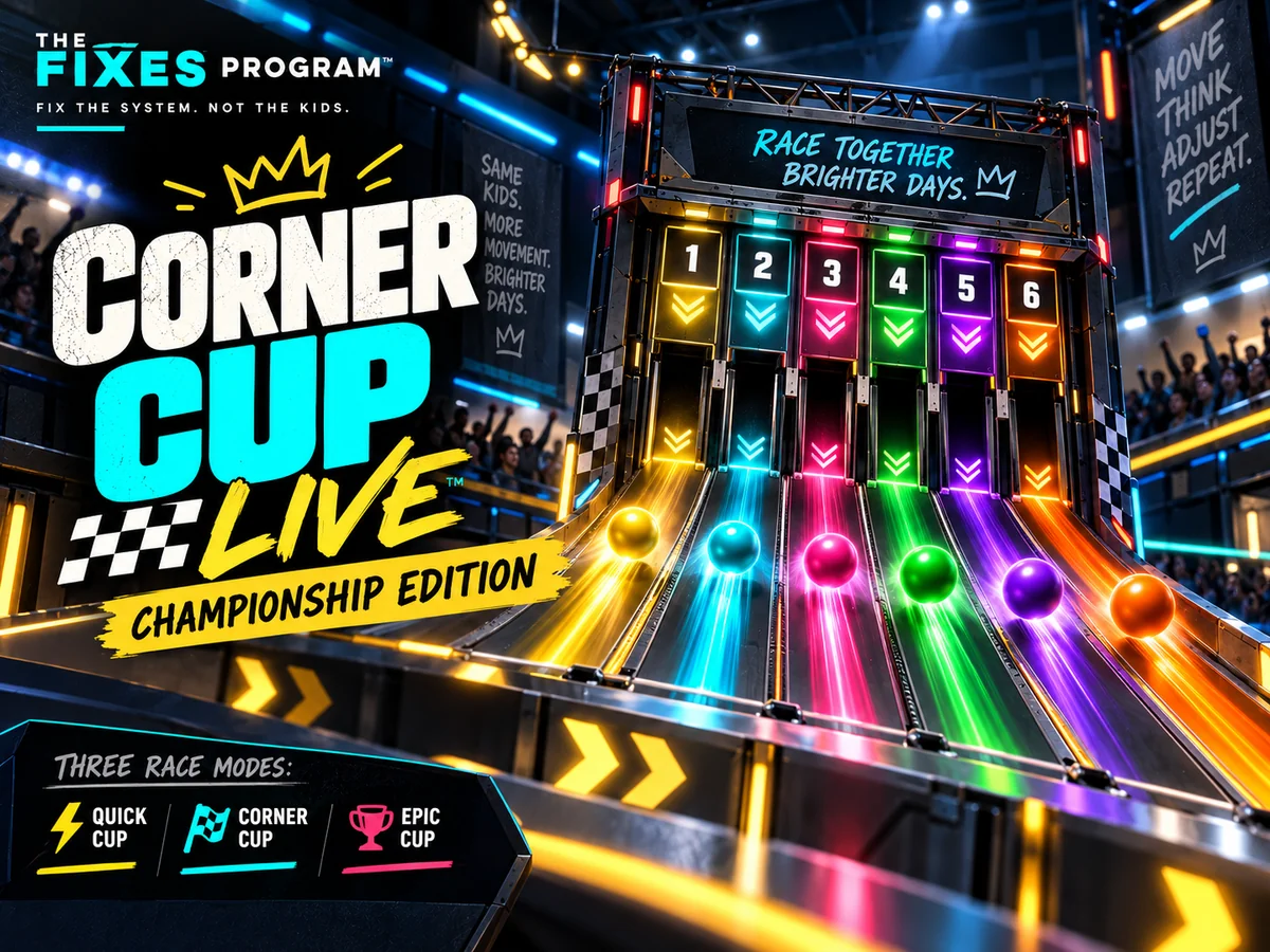 Corner Cup™ LIVE: Championship original cover artwork