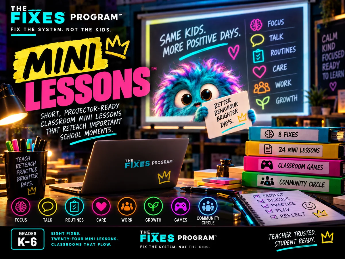 The Fixes™ Mini Lessons: Premium original cover artwork