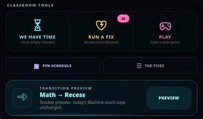 Timing controls