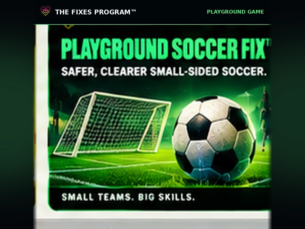 The Playground Soccer Fix™