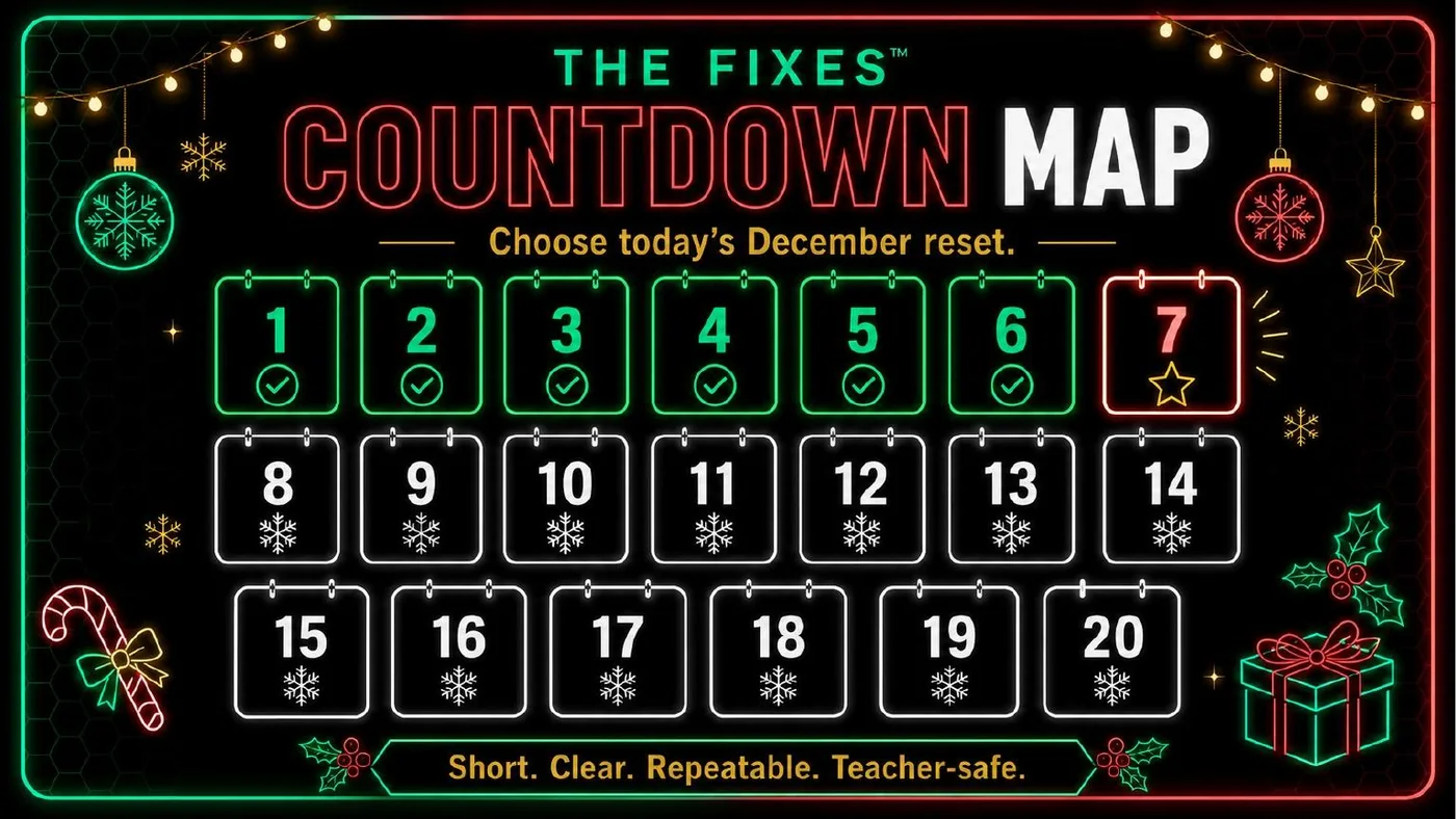 Countdown map