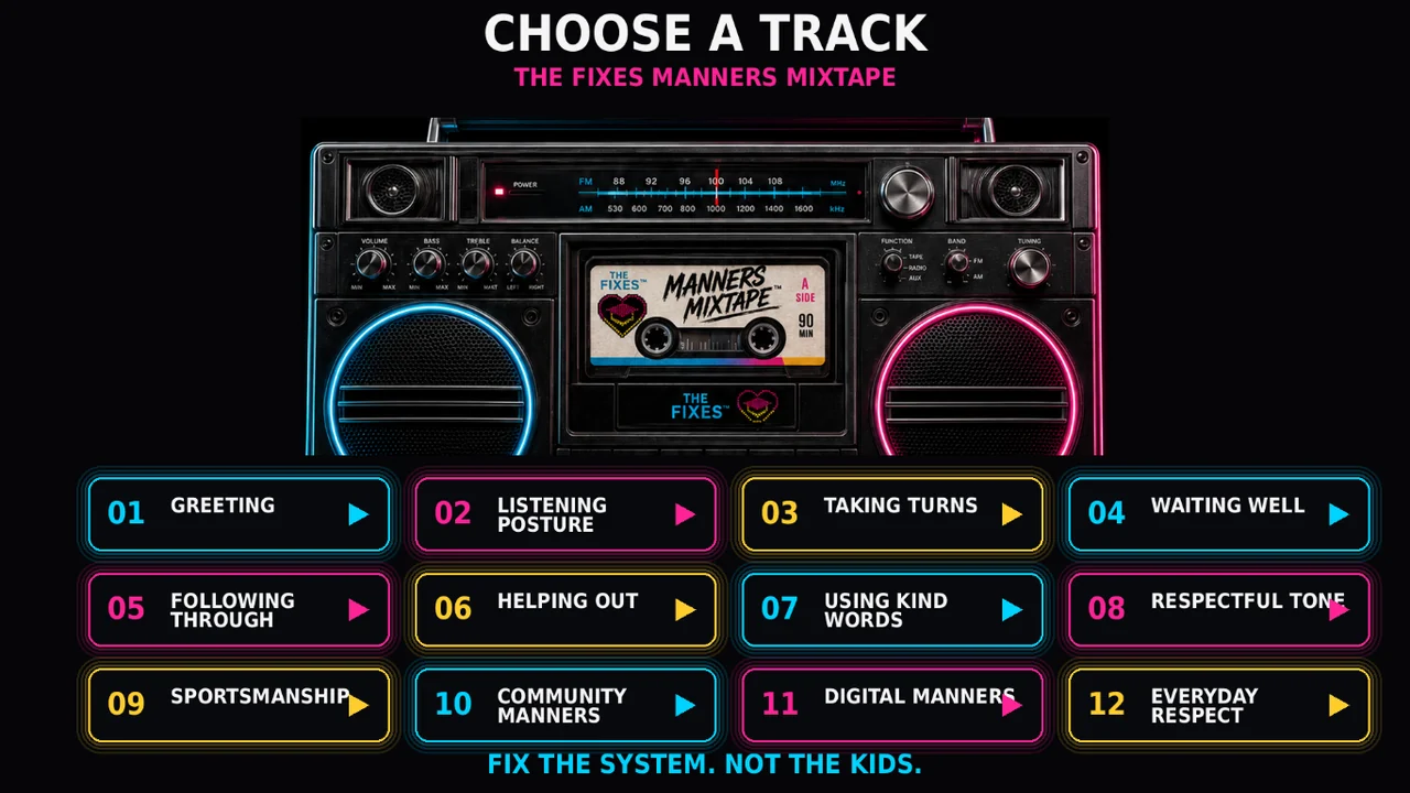 Manners Mixtape™